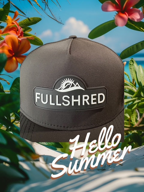 Breathable Waterproof Black FULLSHRED Hat