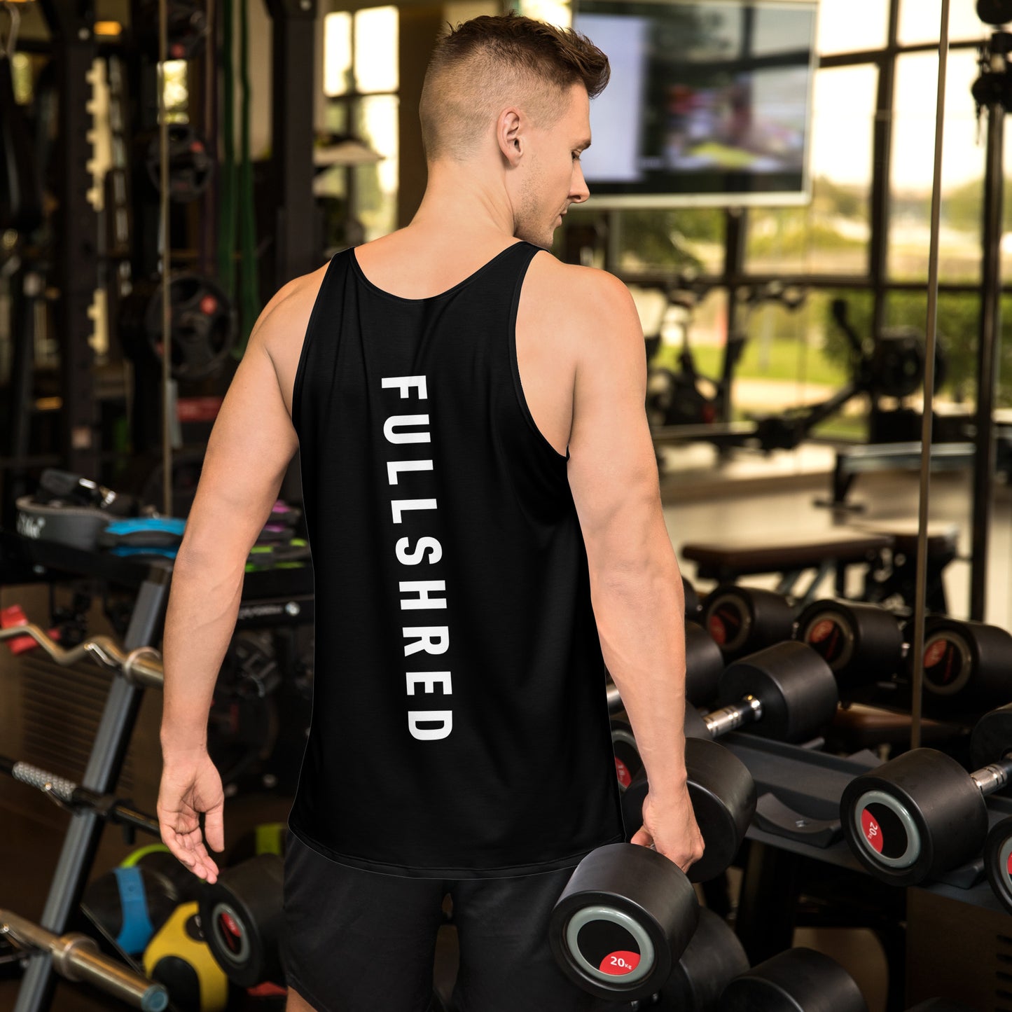 Unisex FULLSHRED BLK Tank Top