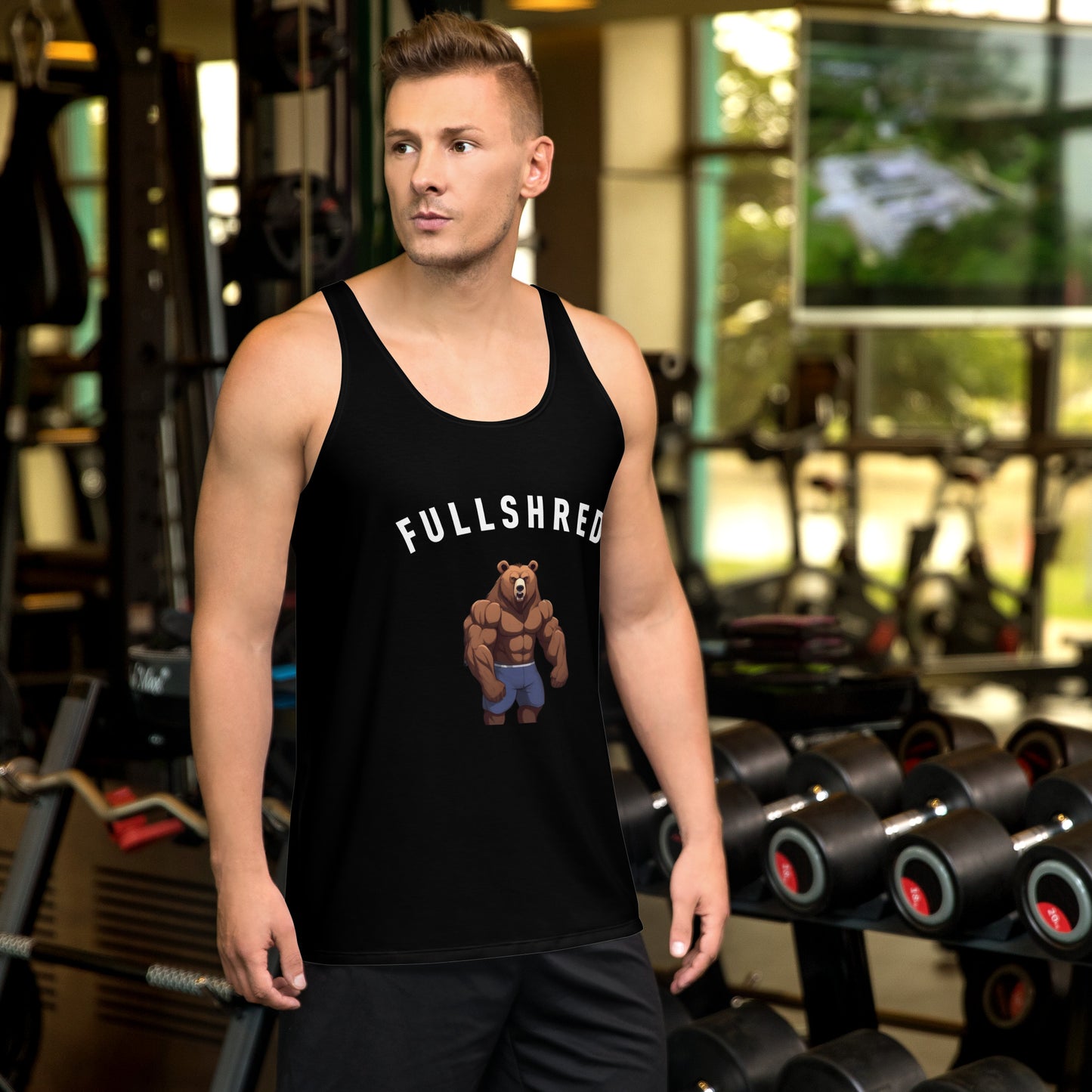 Unisex FULLSHRED BLK Tank Top